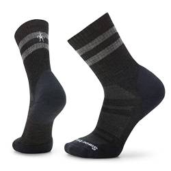 Smartwool Athletic Targeted Cushion Stripe Crew Socken schwarz von Smartwool