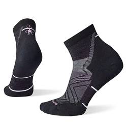 Smartwool Damen Run Targeted Cushion Ankle Sock Wandersocken, Noir, von Smartwool