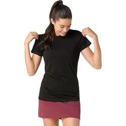 Smartwool Damen Women's Short Sleeve Merino Kurzarm Tee, Schwarz, M von Smartwool