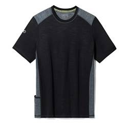 Smartwool Herren Men's Tee Active Ultralite Tech T-Shirt, Schwarz von Smartwool