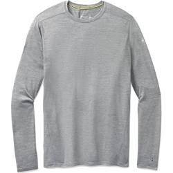 Smartwool Men's SW0007495451002 Base Layer Top, Light Gray Heather, XL von Smartwool