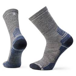 Smartwool Unisex Hike Light Cushion Crew Socks Hike Light Cushion Crew Socken, Ash-charcoal, von Smartwool