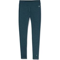 Smartwool Women's Classic Thermal Merino Base Layer Bottom, Twilight Blue Heather, L von Smartwool