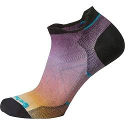 Smartwool Women's Run Zero Cushion Ombre Print Low Ankle Socks J33 Picante - S von Smartwool