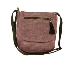 Smateria Umhänge-Tasche Away Lavendel-Lila | italienisches Design | stylish, leicht, robust von Smateria