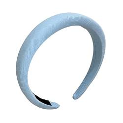 Smbcgdm Damen Stirnband Joggen Baden Frauen Stirnband Haarfest Anti-Verformt Blau von Smbcgdm