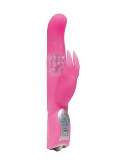 Smile Pearly Bunny Vibrator, pink von Smile