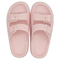 Smileader Unisex Männer Frauen Badeschuhe mit weichen bequemen Original Cloud Hausschuhe, Sommer rutschfeste Badeschuhe Strand Sandale Home Slippers 36-45EU von Smileader