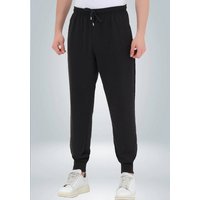 Smith & Solo Jogginghose Herren Sporthose Trainingshose Sweathose (1-tlg) Schwarz, elastischer Bund von Smith & Solo