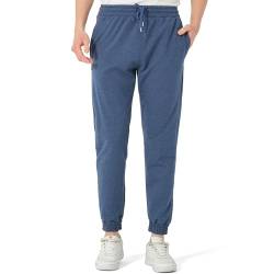 Smith & Solo Jogginghose Herren – Trainingshose mit Gummibund, Sporthose Herren Lang Freizeithose, Activewear Sweatpants Fitness, Laufen und Freizeit (Navy, M) von Smith & Solo