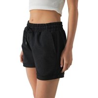 Smith & Solo Sweatshorts Kurze Hose Damen Shorts (1-tlg) Lycra, Baumwolle, umschlagene Beinsaum von Smith & Solo