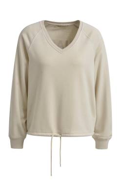 SWEATSHIRT WITH DRAWSTRING