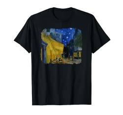 Café-Terrasse bei Nacht Van Gogh T-Shirt von Smooth HQ