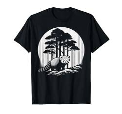 Roter Panda und Bäume T-Shirt von Smooth HQ
