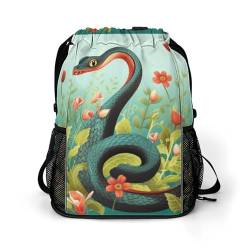 Sporttasche für Damen und Herren, niedlicher Ozeanfisch, Reisetasche, große Kapazität, Sport-Rucksack mit Kordelzug, Stil-7, 45.5x41.5x36cm von SmtSec