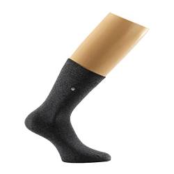 Snap Sock 2-er Pack Baumwolle Basic anthrazit von Snap Sock