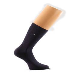 Snap Sock 2er Pack Classic feine, nachtblau, mercerisierte Baumwolle von Snap Sock