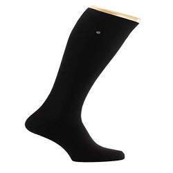 Snap Sock 2er Pack Kniestrümpfe Classic feine, schwarze, mercerisierte Baumwolle von Snap Sock