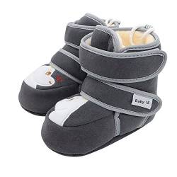 Niedlich Warme Schneestiefel Baby Mädchen Jungen Anti-Rutsch Weiche Sohle Fleece Bootie Krippe Schuhe Erste Spaziergänger Kleinkind Stiefel Babyschuhe Winterschuhe 12-18 Monate von Snegyu