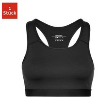 SNOCKS Sport-BH Sports Bra (1-tlg) aus recyceltem Polyester, doppellagige Vorderseite, Racer Back von Snocks