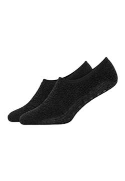 Snocks 2er Pack Stoppersocken Yoga Socken Damen 35-38 Pilates Haussocken Damen Yogasocken ABS Socken Damen Schwarz 35-38 Antirutschsocken Damen Rutschfeste Socken mit Noppen von Snocks