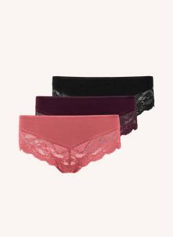 Snocks 3er-Pack Panties rosa von Snocks