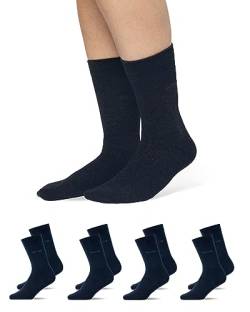 Snocks Socken Herren (4x Paar) Business Socken Herren 43-46 - Anzugsocken Herren von Snocks