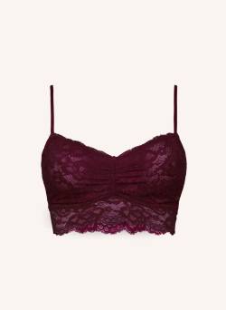 Snocks Spitzen-Bustier rot von Snocks