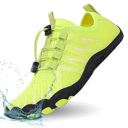 Snugeasy Barfußschuhe Damen Herren Wasserschuhe Leicht Badeschuhe Schnell Trocknend Traillaufschuhe Atmungsaktiv rutschfest Fitnessschuhe Aquaschuhe von Snugeasy