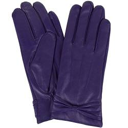 Snugrugs Damen Butter Soft Premium Leather Glove Handschuhe, (Purple Purple), (Herstellergröße: 7.5") von Snugrugs