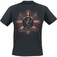 Social Distortion T-Shirt - Eclipse - XL bis 3XL - für Männer - Größe XXL - schwarz  - Lizenziertes Merchandise! von Social Distortion