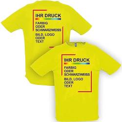 Social Netwear Personalisiertes Herren Funktionsshirt - passend für alle Lauf- und Sportarten - farbig bedruckbar von Social Netwear