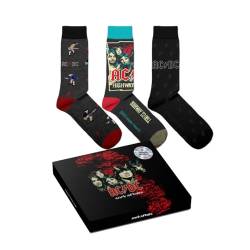 Sock Affairs – Unisex-Socken, Lustige Socken für Männer und Frauen – Lustige Coole Socken – Music Socks Pack ACDC von Sock Affairs