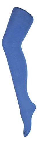 Sock Snob - Damen 80 den bunt strumpfhose blickdicht in 10 farbig (Medium 34-39", Moonlight Blue) von Sock Snob