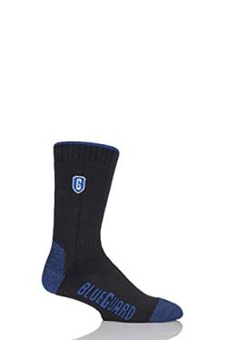 Herren 1 Paar Blueguard Anti-Abrasion Haltbarkeit Socken Schwarz 6-8.5 Herren von SockShop