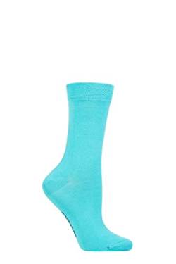 SockShop Damen Farbexplosion Bambus Socken mit glatter Zehennaht Packung mit 1 Rein Ufer 36-40 von SockShop