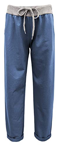 Damen Jogginghosen Uni Yogahosen Freizeithosen Sporthosen sommerliche Damenhosen (38-40, Jeans) von Sockenhimmel