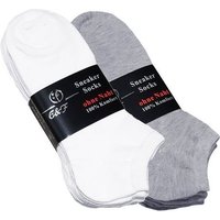 Sockenhimmel Sneakersocken Socken für Damen leichte Sommersocken kurze Sportsocken in Basic Farben (10 Paar) maschinengekettelte Naht (sehr flach) von Sockenhimmel