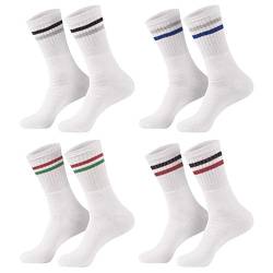 16 Paar Marken Tennissocken - Weiss 39/42,Weiß von Sockenversandhandel