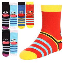 Kinder Socken 6 Paar Jungen oder Mädchen,Schadstoffgeprüfte Textilien nach Öko-Tex Standard 100 (27-30, Freche Bande) von Socks 4 Fun
