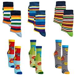 Socks 4 Fun Kinder Socken,6 Paar,27-30,Mehrfarbig7 von Socks 4 Fun