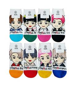 Damen Kpop StrayKids Cartoon Charakter Socken - Made in Korea von Socks mania