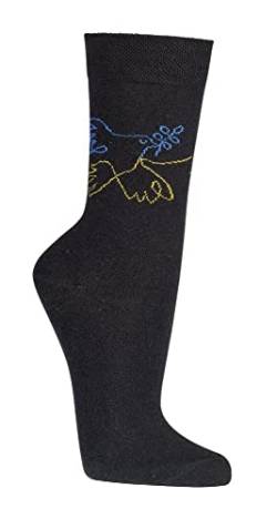 Socks4Fun Damen Jungen Herren Funsocken (2 Paar) 36-41 Peace/Frieden von Socks4Fun