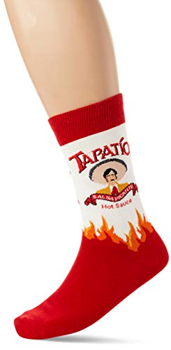 Socksmith Mens Neuheit Crew Socken weiß "Tapatio" von Socksmith