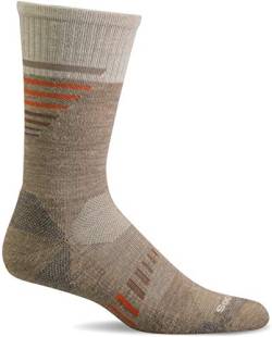 Sockwell Men's Ascend II Moderate Compression Socks, Khaki, Large/X-Large von Sockwell