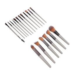 Make-up-Pinsel-Set für Anfänger, Kosmetischer Puder-Applikator für Lidschatten, Rouge, Wimpern von Socobeta