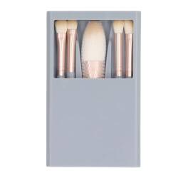 Tragbares Make-up-Pinsel-Set mit Etui und Spiegel für Unterwegs – Komplettes Kosmetikpinsel-Set von Socobeta