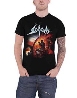 Sodom T Shirt Agent Orange Album Cover Band Logo Nue offiziell Herren Schwarz M von Sodom