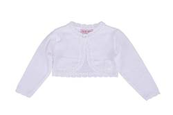 Soffi Kids Mädchen Bolero Strick Strickbolero Strickjacke Taufe Ivory (1-2 Jahre) von Soffi Kids