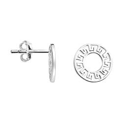 SOFIA MILANI - Damen Ohrringe 925 Silber - Kreis Ornamenten Ohrstecker - E1185 von Sofia Milani